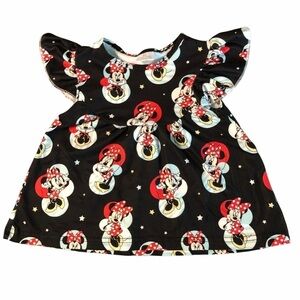 MINNIE MOUSE - SIZE XXS BLACK/RED DRESS